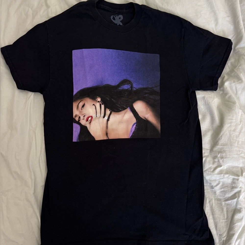 Olivia Rodrigo Guts Album Cover Black t-shirt size medium